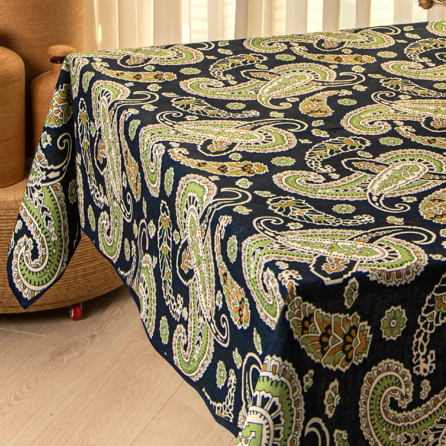 Paisley (green) - Tablecloth