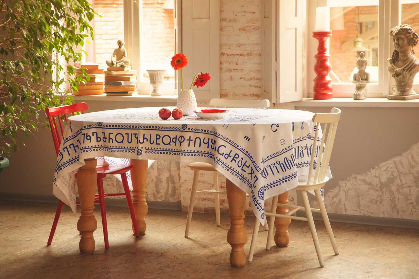 Georgian Alphabet - Tablecloth