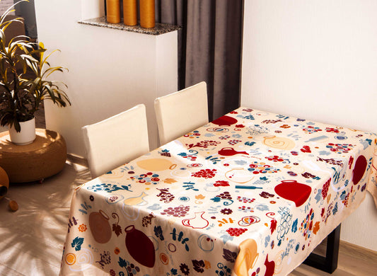 Qvevrebi (beige) - Tablecloth