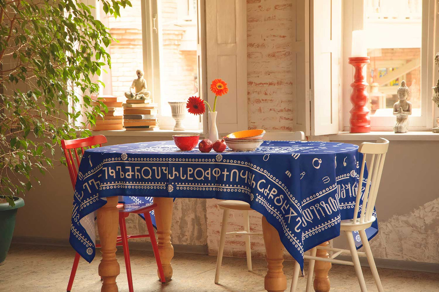 Georgian alphabet - Tablecloth